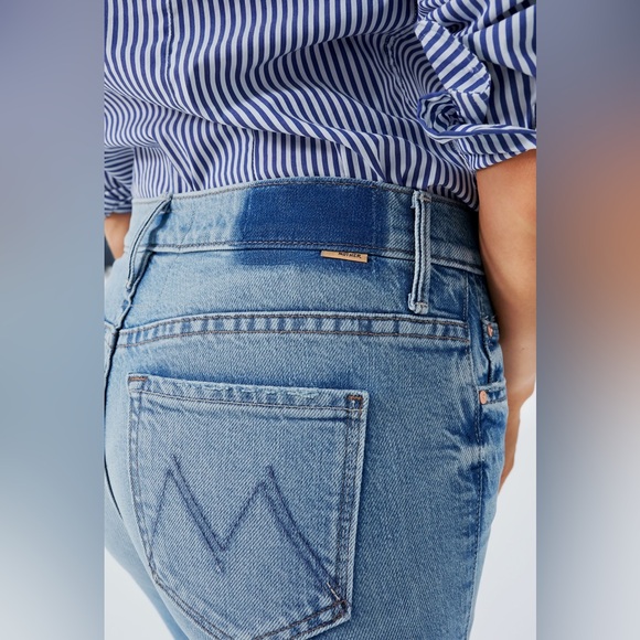 NWT MOTHER Insider Flood Jeans in Psych! - Picture 5 of 11